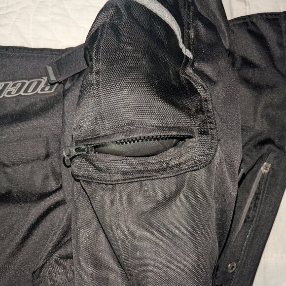 Joe Rocket Atomic 5.0 Mens Textile Motorcycle Jacket Black Large GUC - Picture 4 of 6